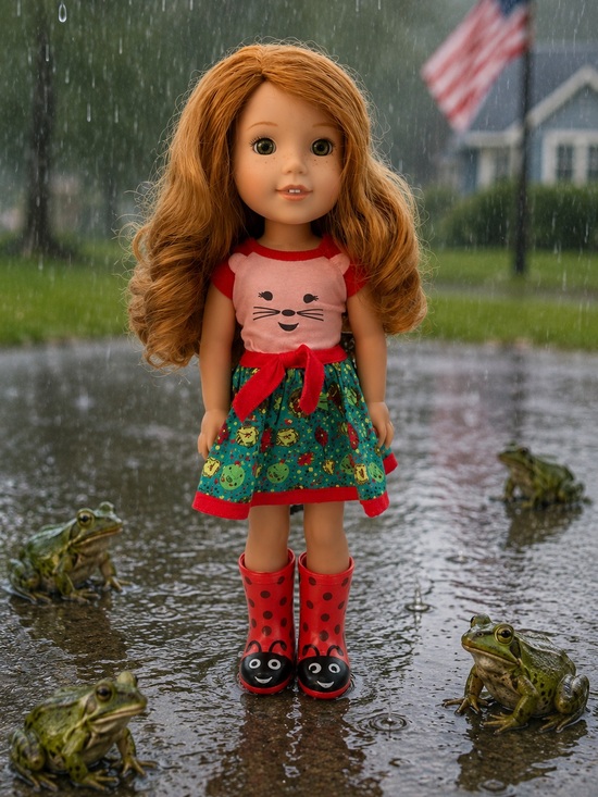American Girl Other - American Girl Wellie Wishers Willa 14.5 inch doll.